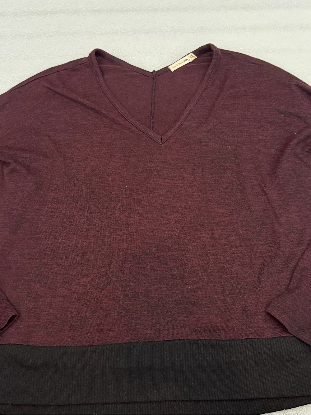 rag & bone Oversized V-Neck Sweater